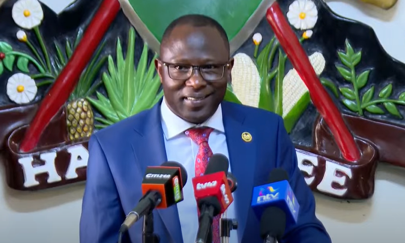 Chairperson of the Independent Electoral and Boundaries Commission (IEBC) Erastus Edung Ethekon