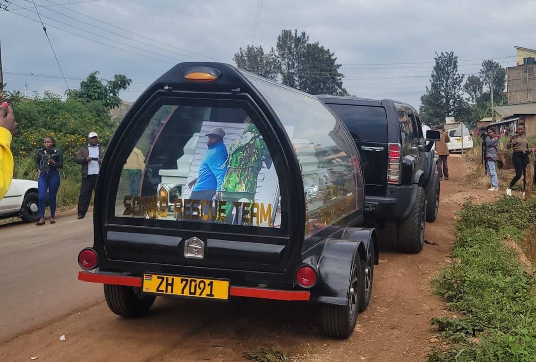 Boniface Kariuki's funeral procession