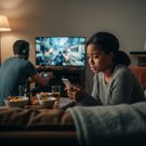 Conversations shift from being meaningful and emotional to brief and transactional