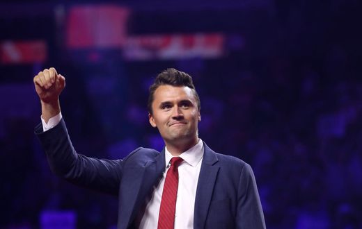 The late Charlie Kirk