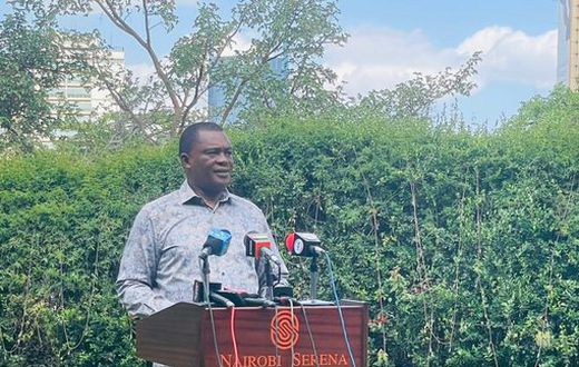 Cabinet Secretary for Public Service, Performance, and Delivery Management, Justin Muturi