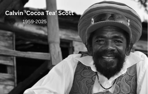 Jamaican Reggae star the late George Scott 'Cocoa Tea'