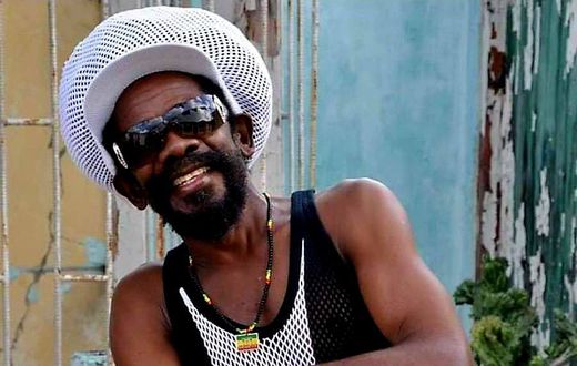 Jamaican Reggae star the late Born Calvin 'Cocoa Tea'