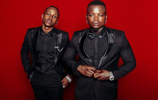 Tanzanian stars Ibraah and his boss Harmonize