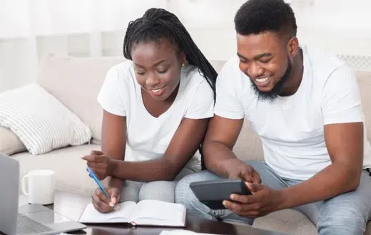 A couple budgeting
