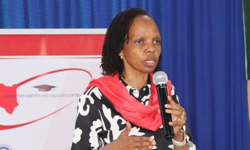 Kenya Universities and College Central Placement Service (KUCCPS) CEO Dr. Agnes Mercy Wahome