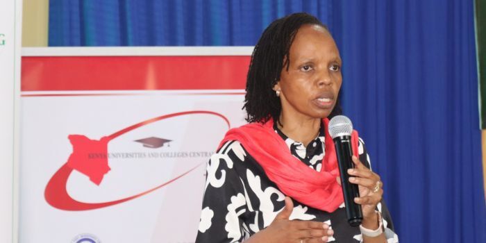 Kenya Universities and College Central Placement Service (KUCCPS) CEO Dr. Agnes Mercy Wahome
