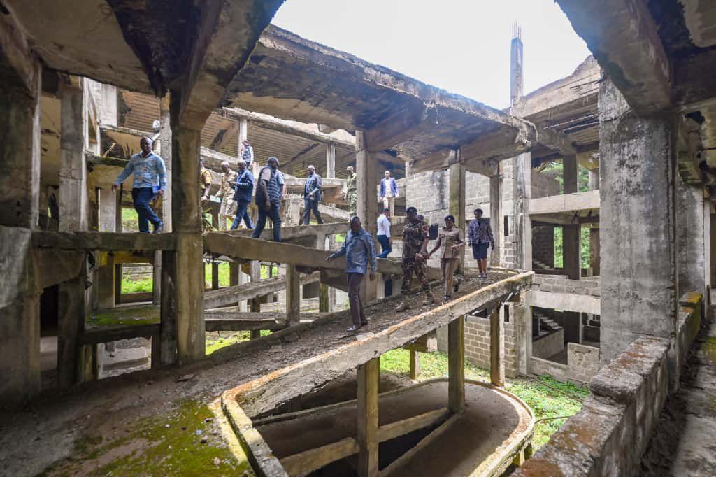 Stalled Migori County Commissioner's Headquarters