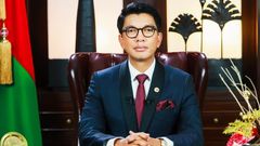 File image of Madagascar’s President Andry Rajoelina