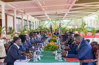 President William Ruto shares a Cabinet meeting at State House, Nairobi on November 11, 2025