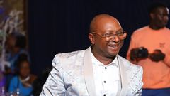 Simon Kabu during end-year-party of Bonfire Adventures in December 2024.