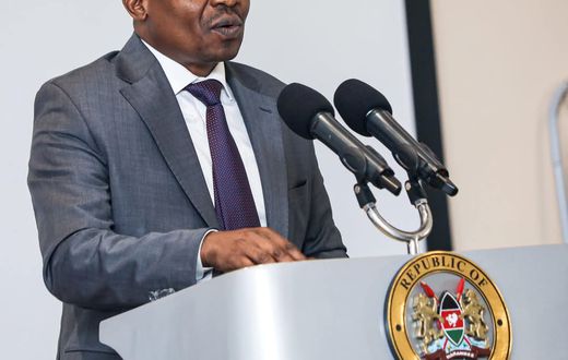 Deputy president Kithure Kindiki