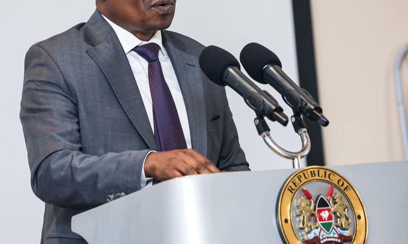 Deputy president Kithure Kindiki