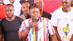 Lady who'left the home' for Rachael delivers hilarious tribute at Otuoma's burial