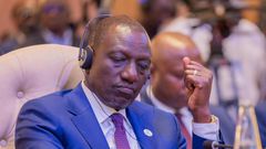 President William Ruto during the African Union Extraordinary Summit on Comprehensive Africa Agriculture Development Programme in Kampala, Uganda.
