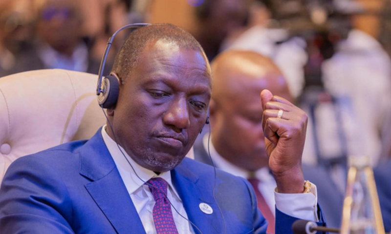 President William Ruto during the African Union Extraordinary Summit on Comprehensive Africa Agriculture Development Programme in Kampala, Uganda.