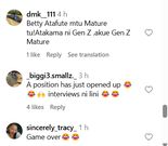 Fans reactions to Betty Kyallo and Charlie's break-up