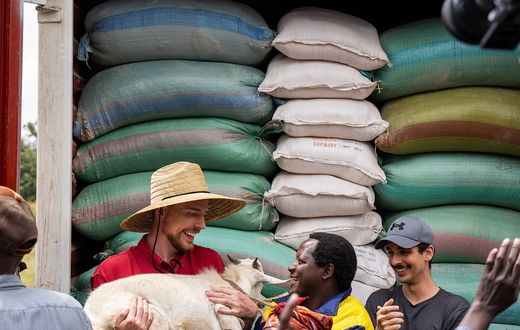 YouTuber Mr Beast who has impressed Kenyans with his latest charity initiative in which he is providing free breakfast and lunch to school children with villagers also benefiting from the initiative in Narok.