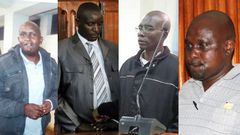 Police officers who have been jailed for murder