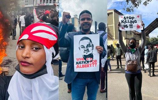 Vocal personalities protesting since June 2024