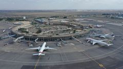 The Jomo Kenyatta International Airport in Nairobi
