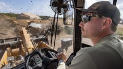 Construction work at Camp Simba near Manda Bay in Lamu. U.S. Air Force photo by Tech. Sgt. Jana Somero