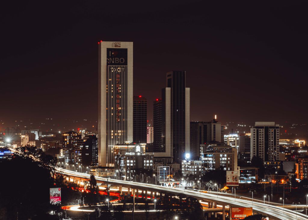 File image of Nairobi City skyline
