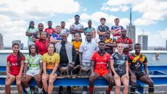 The Safari 7s captains photoshoot