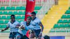 A photo of Kenyan Morans in action