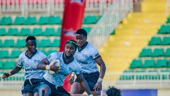 A photo of Kenyan Morans in action