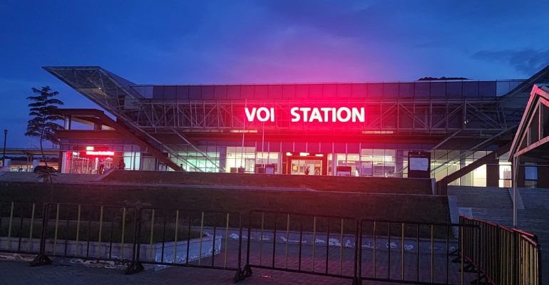 Voi SGR train station