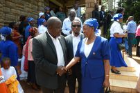 Fred Matiang'i attends funeral service in Kiambu County