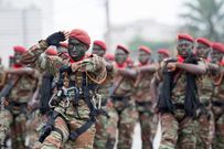 Benin military troops