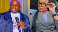 Philanthropist Karangu Muraya and his second wife Carol Kim