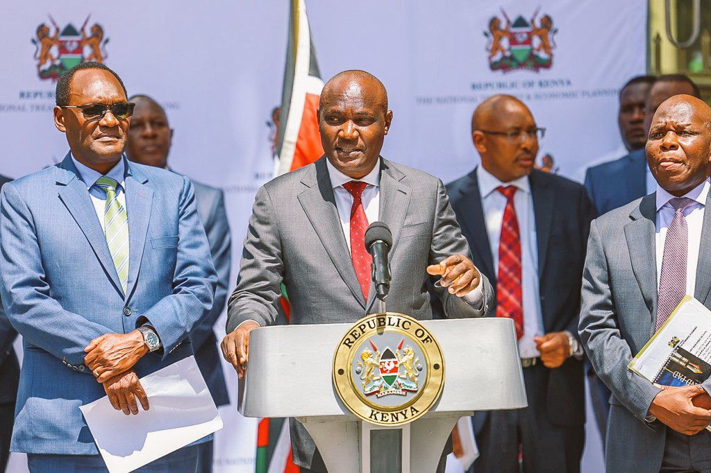 Treasury Cabinet Secretary John Mbadi