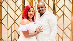 Milly Chebby with her husband Terence Creative