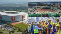 Talanta Stadium takes shape at 40% completion as workers race against time