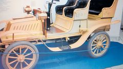 The first car in Kenya, the 1903 De Dion Bouton model (Courtesy)