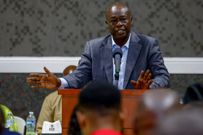 Former Deputy President Rigathi Gachagua in the U.S.