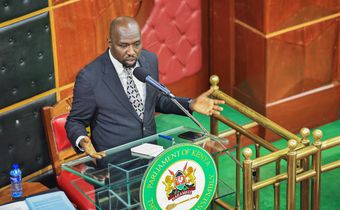 Interior CS Kipchumba Murkomen in the National Assembly