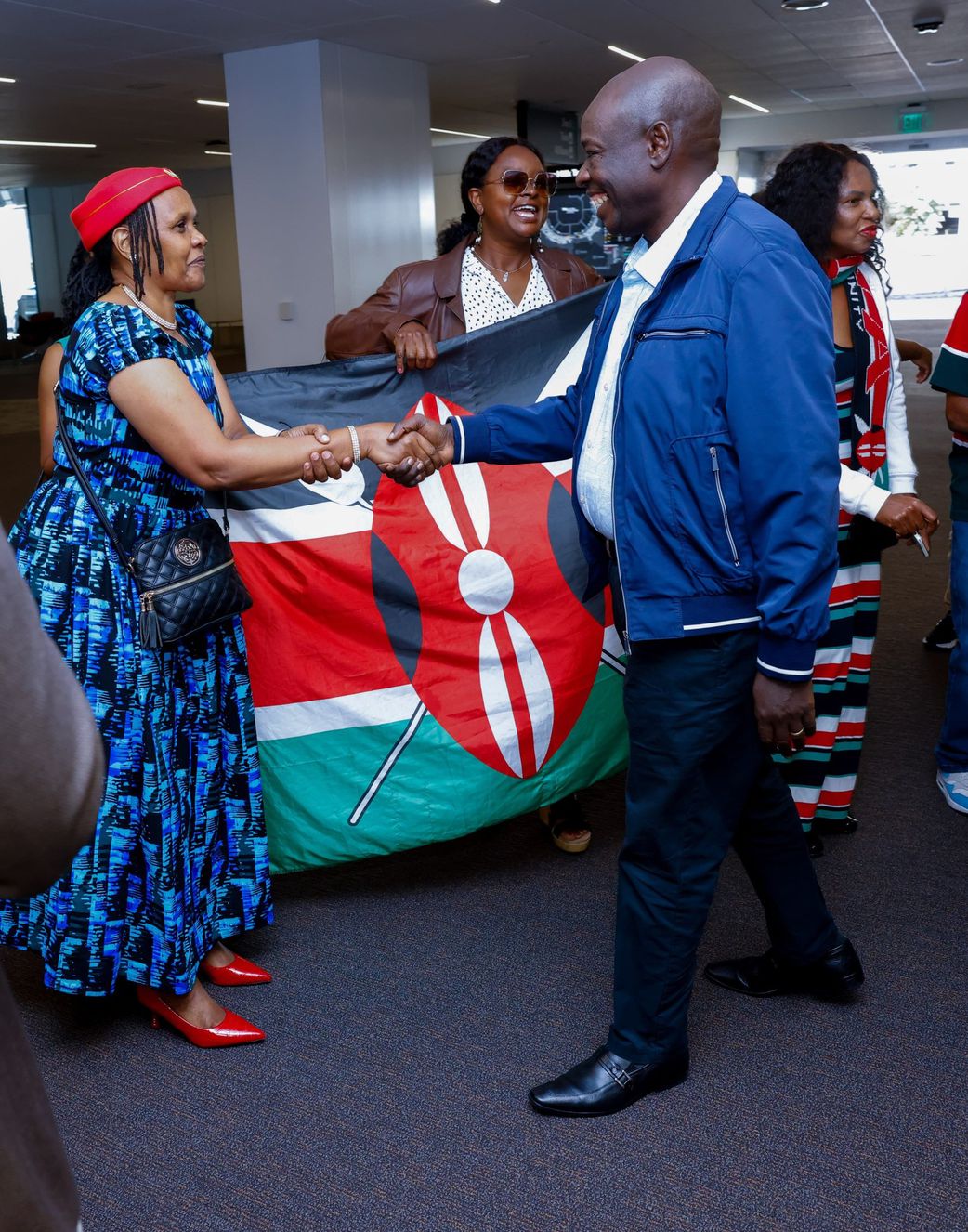 Former Deputy President Rigathi Gachagua in the U.S.
