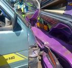 George Ruto’s matatu ‘Mood’ involved in accident while heading to homecoming event