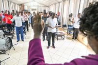President William Ruto and other congregants at State House Interdenominational chapel on Sunday, September 14, 2025
