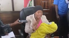 Patient with newborn storms KNH to protest against SHA system failure