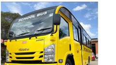 A school bus in Kenya