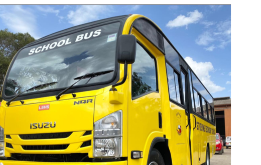 A school bus in Kenya