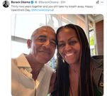 Barrack and Michelle Obama