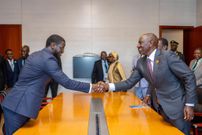 President William Ruto with Senegal’s Bassirou Diomaye Faye
