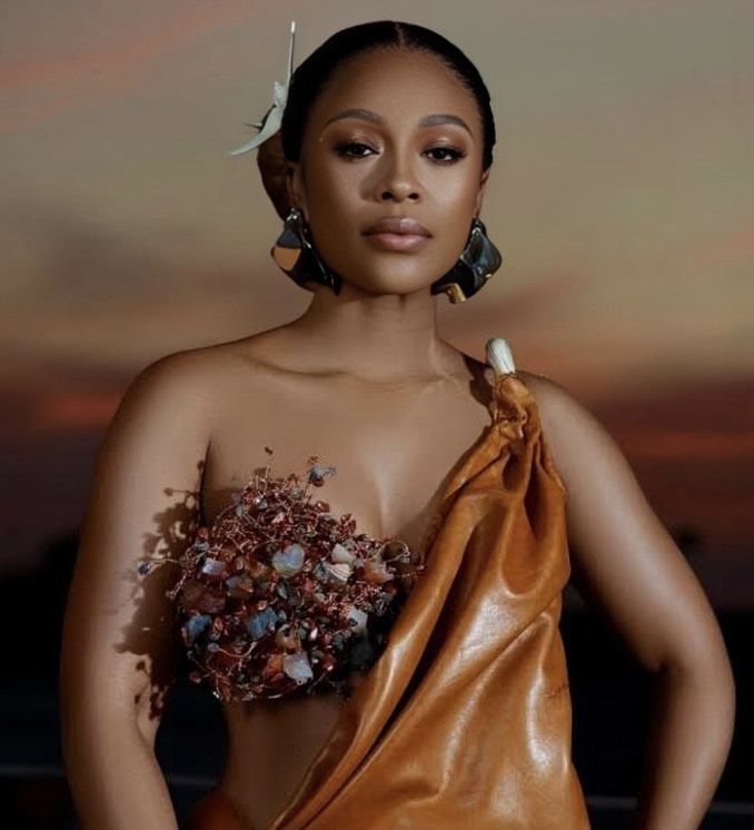 South African actress Nomzamo Mbatha