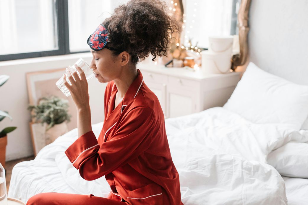 Hydration in the morning helps delay ageing